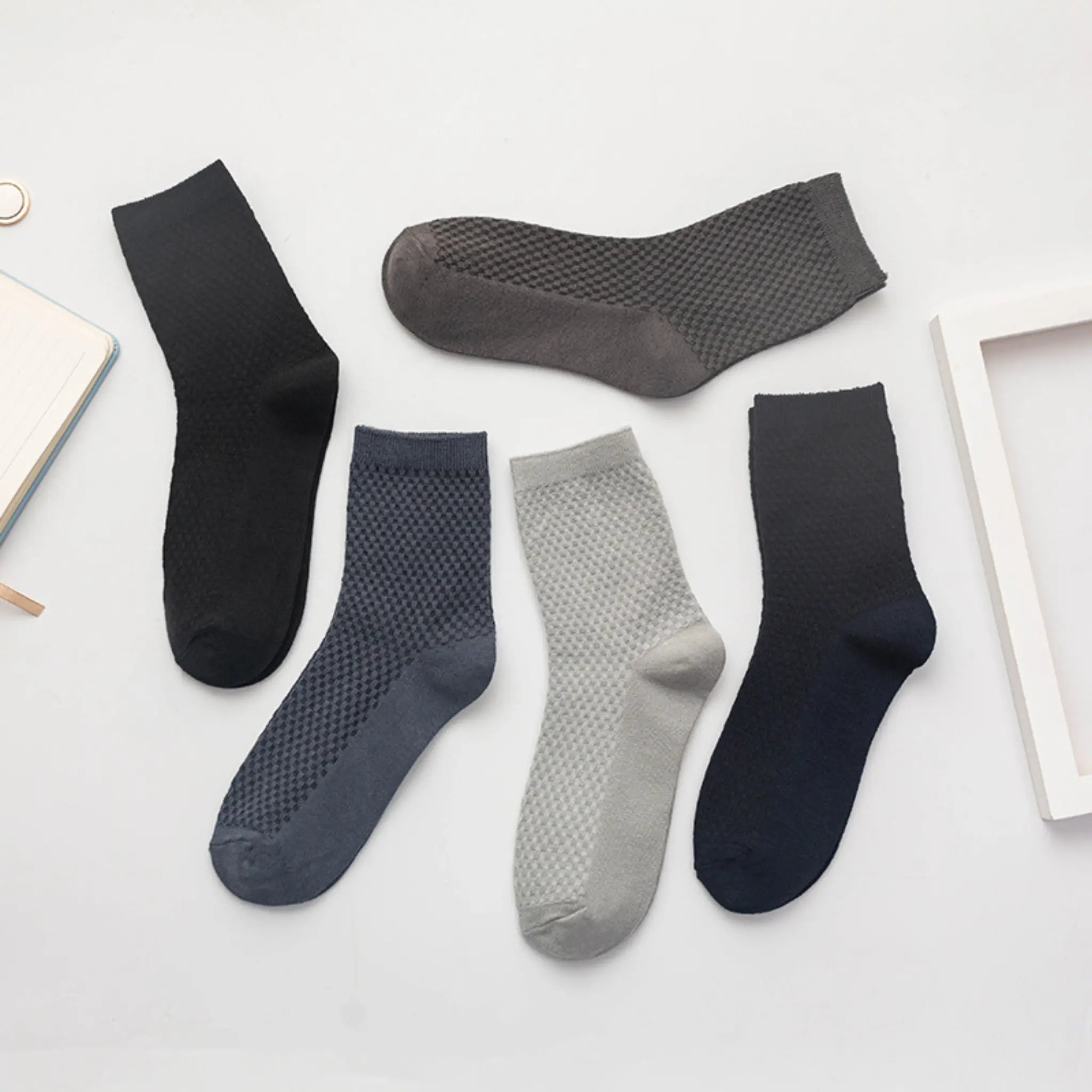 Set of 10 Bamboo Fiber Socks